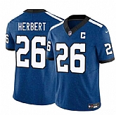 Men's Indianapolis Colts #26 Khalil Herbert Blue 2025 F.U.S.E. Throwback Vapor Limited Stitched Jersey Dzhi,baseball caps,new era cap wholesale,wholesale hats